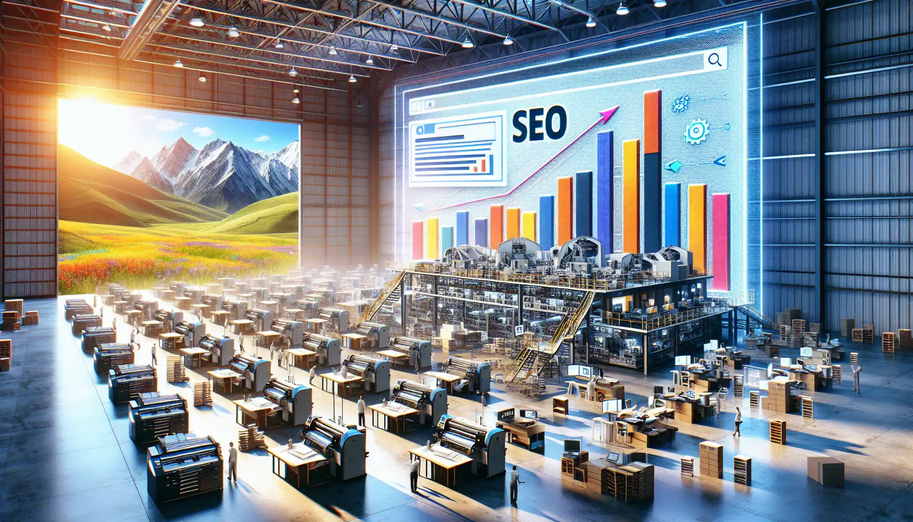 print on demand SEO